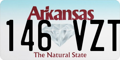 AR license plate 146VZT