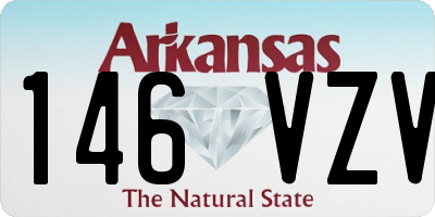 AR license plate 146VZV