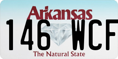 AR license plate 146WCF