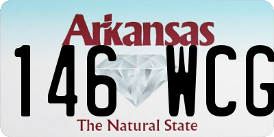 AR license plate 146WCG