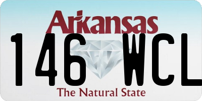 AR license plate 146WCL