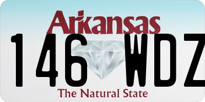 AR license plate 146WDZ
