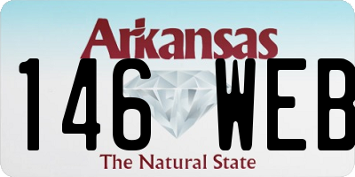 AR license plate 146WEB