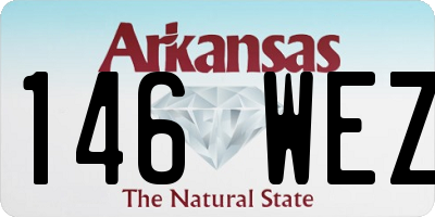 AR license plate 146WEZ