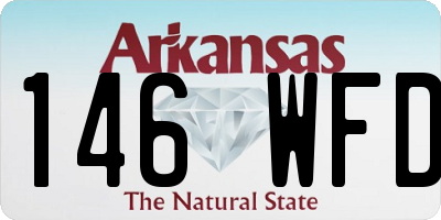 AR license plate 146WFD