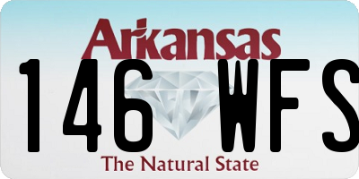 AR license plate 146WFS