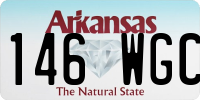 AR license plate 146WGC