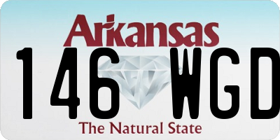 AR license plate 146WGD