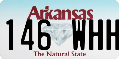 AR license plate 146WHH