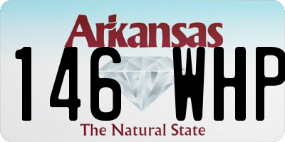 AR license plate 146WHP