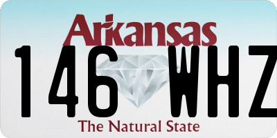 AR license plate 146WHZ