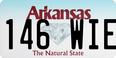 AR license plate 146WIE