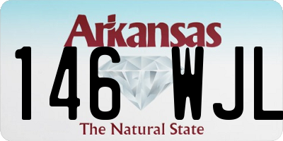 AR license plate 146WJL