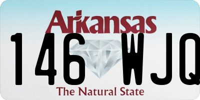 AR license plate 146WJQ