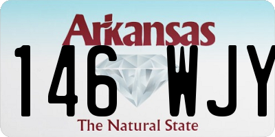 AR license plate 146WJY