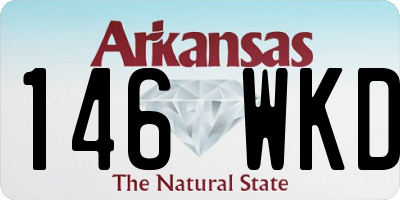 AR license plate 146WKD