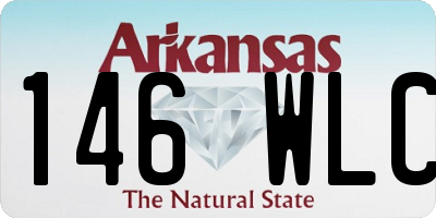 AR license plate 146WLC