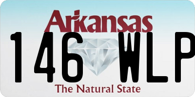 AR license plate 146WLP