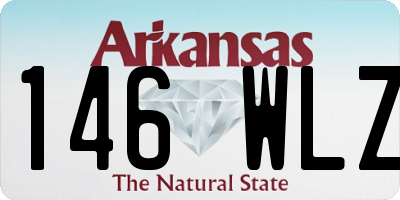 AR license plate 146WLZ