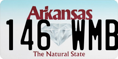 AR license plate 146WMB