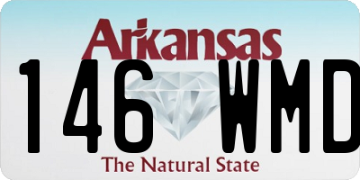 AR license plate 146WMD