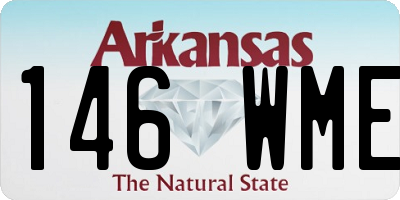 AR license plate 146WME