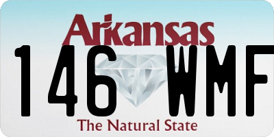AR license plate 146WMF