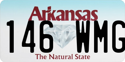 AR license plate 146WMG