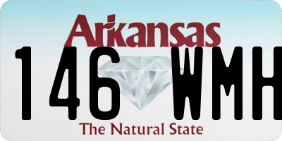 AR license plate 146WMH