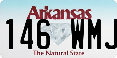 AR license plate 146WMJ