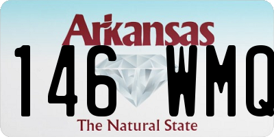 AR license plate 146WMQ