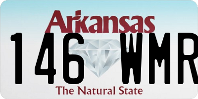 AR license plate 146WMR