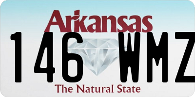 AR license plate 146WMZ
