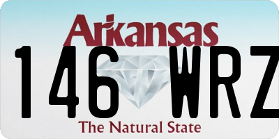 AR license plate 146WRZ