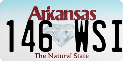 AR license plate 146WSI