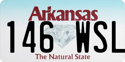 AR license plate 146WSL