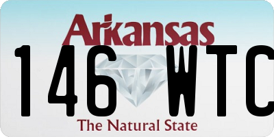 AR license plate 146WTC