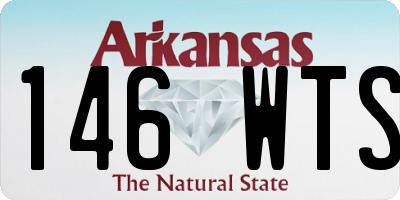 AR license plate 146WTS