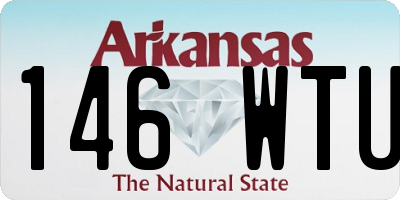 AR license plate 146WTU