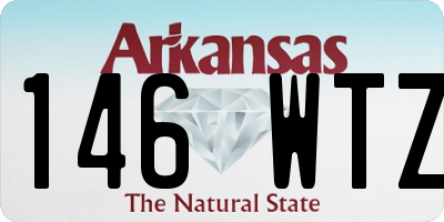 AR license plate 146WTZ