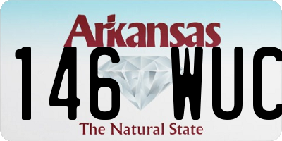AR license plate 146WUC