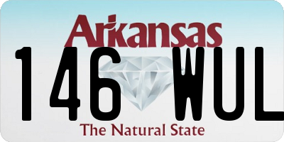 AR license plate 146WUL