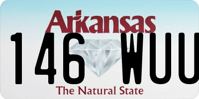 AR license plate 146WUU