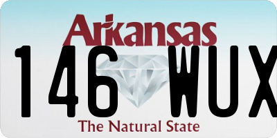 AR license plate 146WUX
