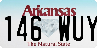 AR license plate 146WUY