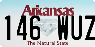AR license plate 146WUZ