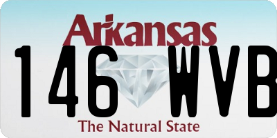 AR license plate 146WVB