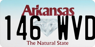 AR license plate 146WVD
