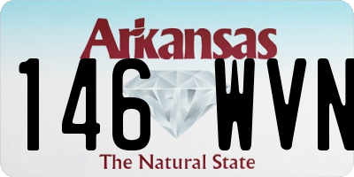 AR license plate 146WVN