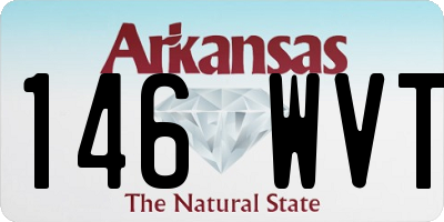 AR license plate 146WVT